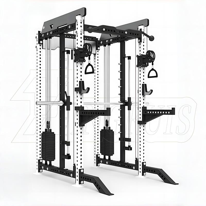 All-in-One Power Rack karo Crossover Kabel + Smith